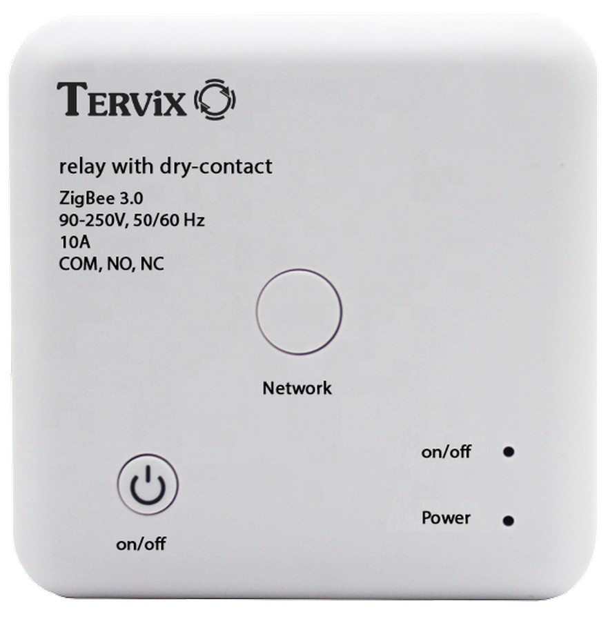 Реле з "сухим" контактом Tervix Pro Line ZigBee Dry Contact On/Off (431181) в інтернет-магазині, головне фото