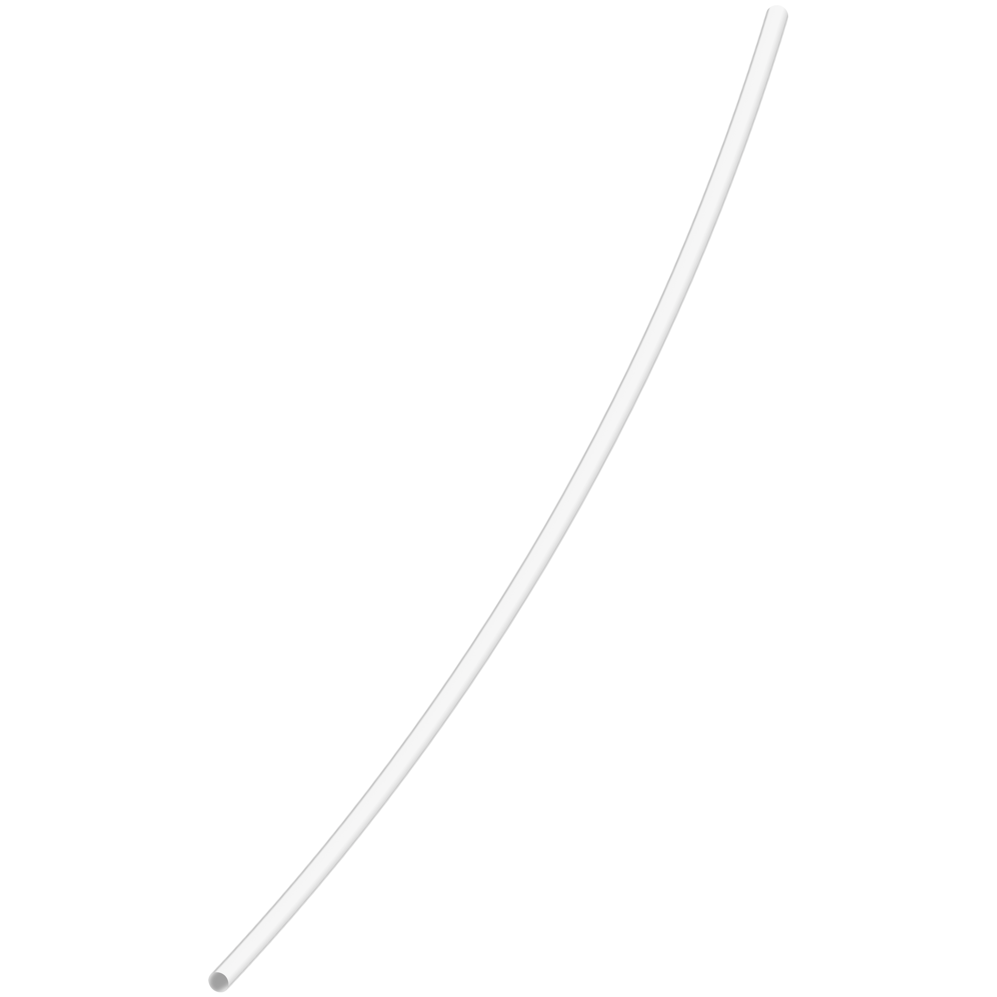Трубка Organic Filter Co. 1/4" біла (E2004W)