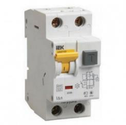 Диференційний автоматичний вимикач Ecosoft 16А P1 (ABDT16P1)