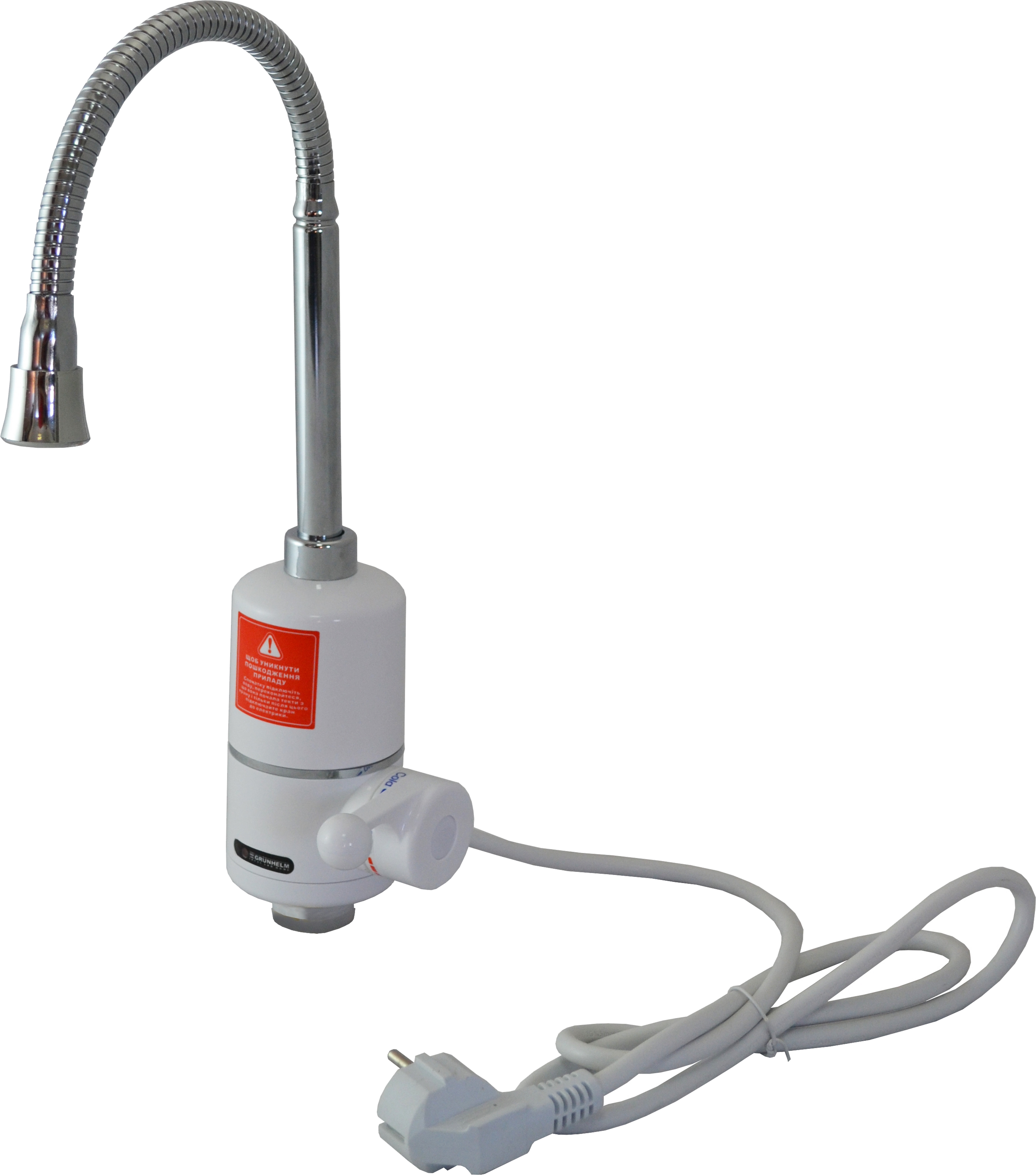 Проточный водонагреватель Grunhelm EWH-3G-FLX