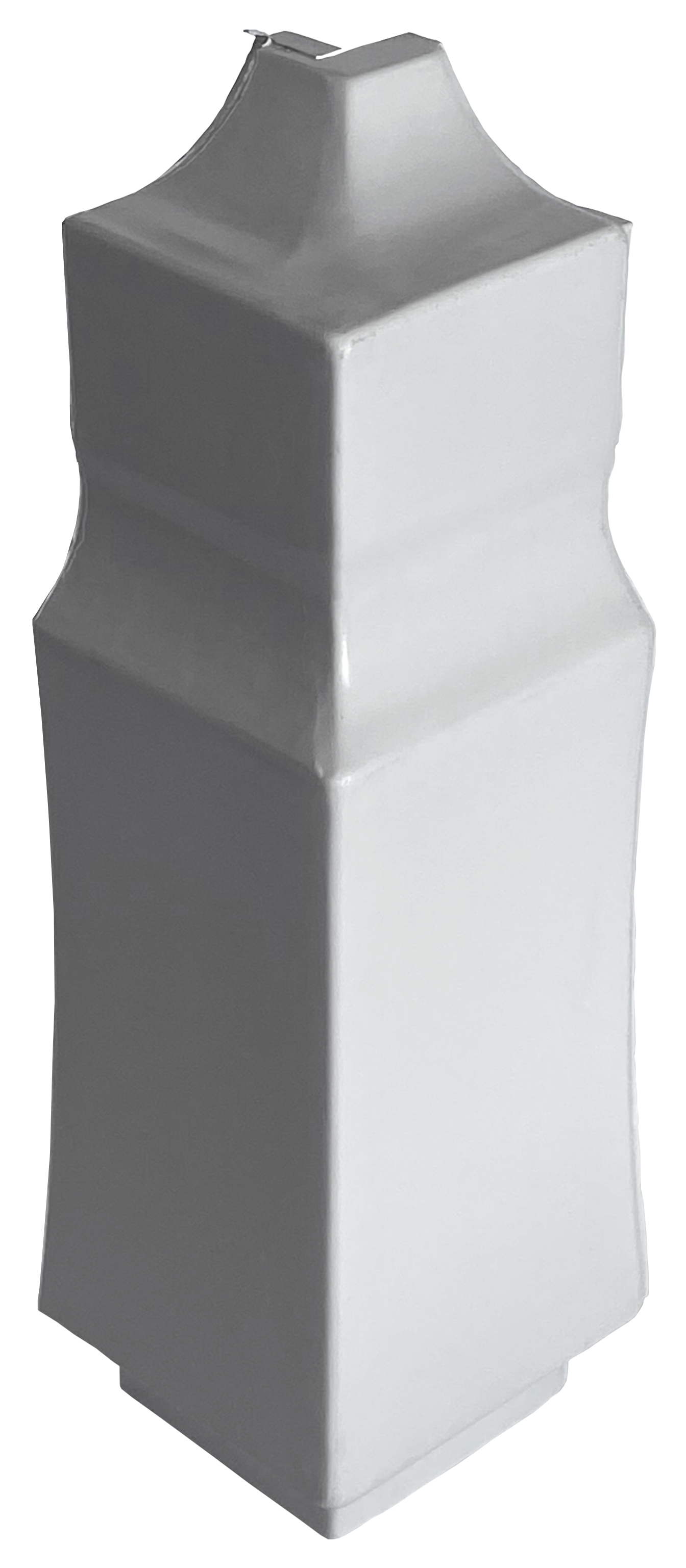 Аксесуар для плінтусного нагрівача Термія куточок зовнішній ПН (білий) в інтернет-магазині, головне фото