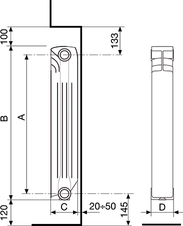 Радиатор для отопления Nova Florida Extrathermserir Super B4 500/100 (4 секции) отзывы - изображения 5