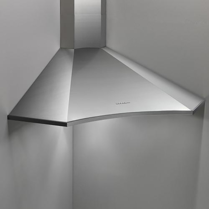 Кухонная вытяжка Falmec Design Elios Angolo 100 Inox цена 29000.00 грн - фотография 2