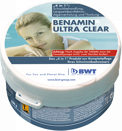 Таблетки BWT Benamin Ultra Clear (96899) в интернет-магазине, главное фото