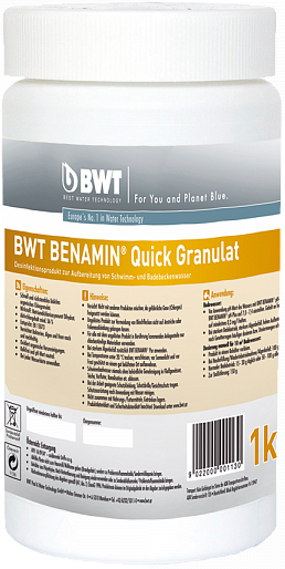 Швидкорозчинні гранули BWT Benamin Quick 1 кг (96805) в інтернет-магазині, головне фото