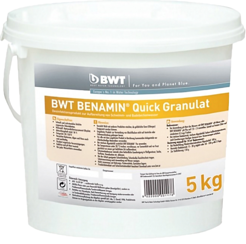 Швидкорозчинні гранули BWT Benamin Quick 5 кг (94336) в інтернет-магазині, головне фото