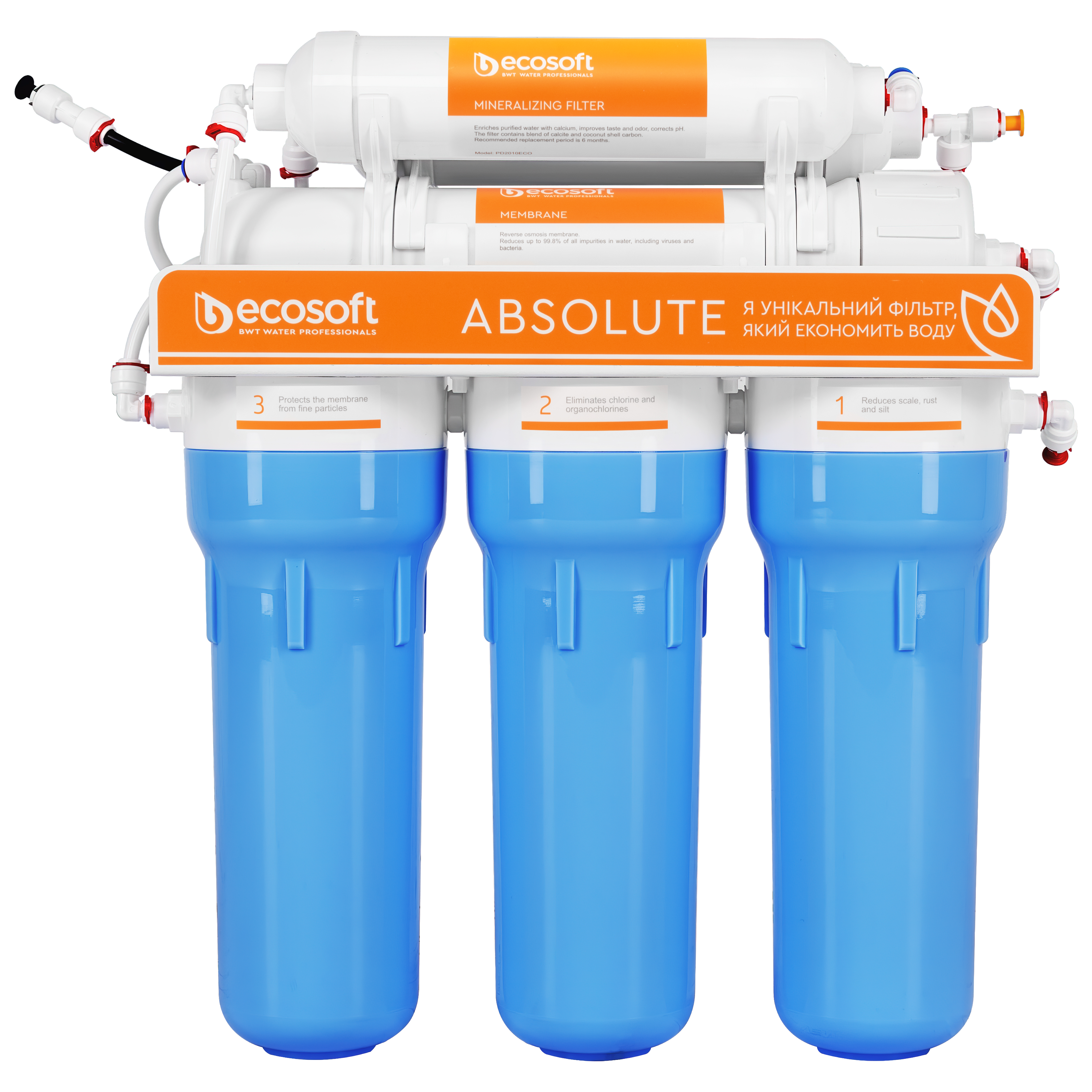 Фільтр для води Ecosoft Absolute MO650MECO New з мінералізатором