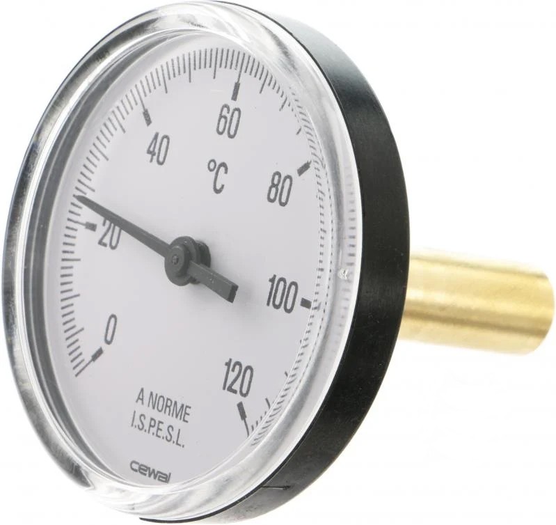 Термометр Cewal PST Ø63 0/120°C 5см (91606050) в інтернет-магазині, головне фото