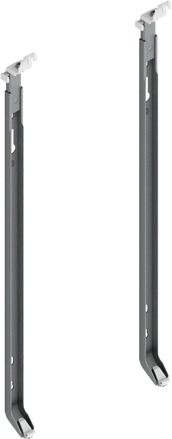 Комплект быстрого крепления 2 шт. MB Fix 60631050 F7V стального радиатора Purmo, Kermi (Н=500 мм)