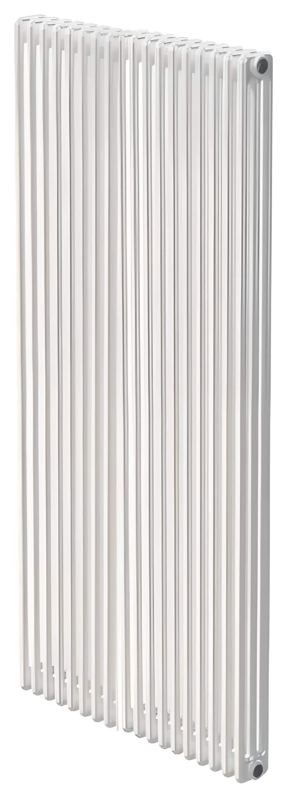 Дизайн-радиатор Cordivari Ardesia 3 колонны 18 секций H2200 мм R02 RAL 9016 (BIANCO TRAFFICO)