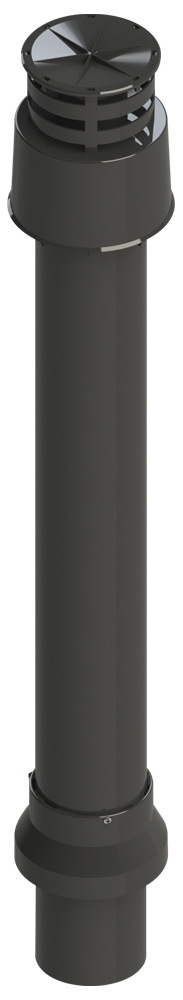 Вертикальный терминал с дефлектором Groppalli A523141 Ø60/100 мм в интернет-магазине, главное фото