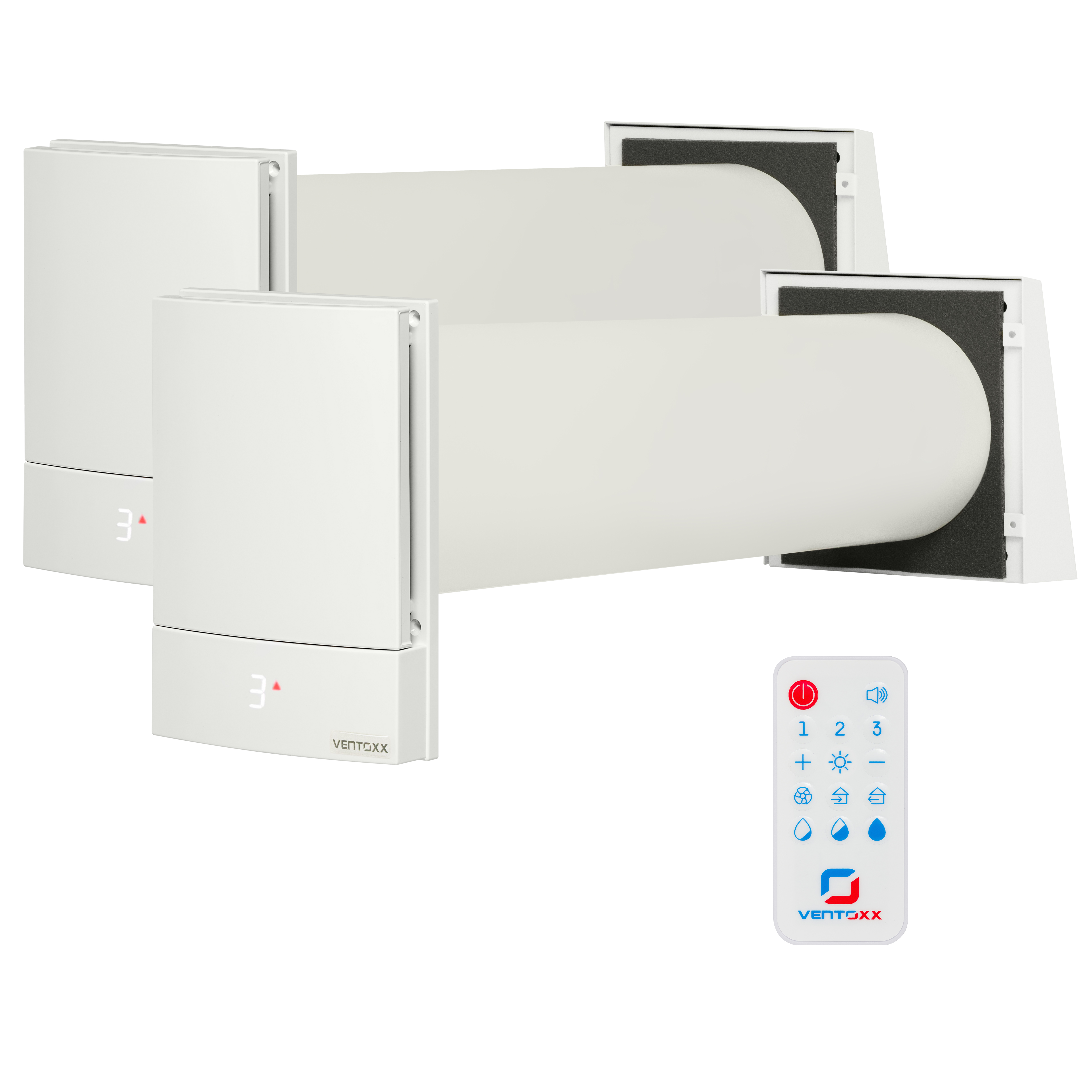 Ventoxx Harmony 2шт. з пультом ДК з металевою зовнішньою кришкою 0,75 m