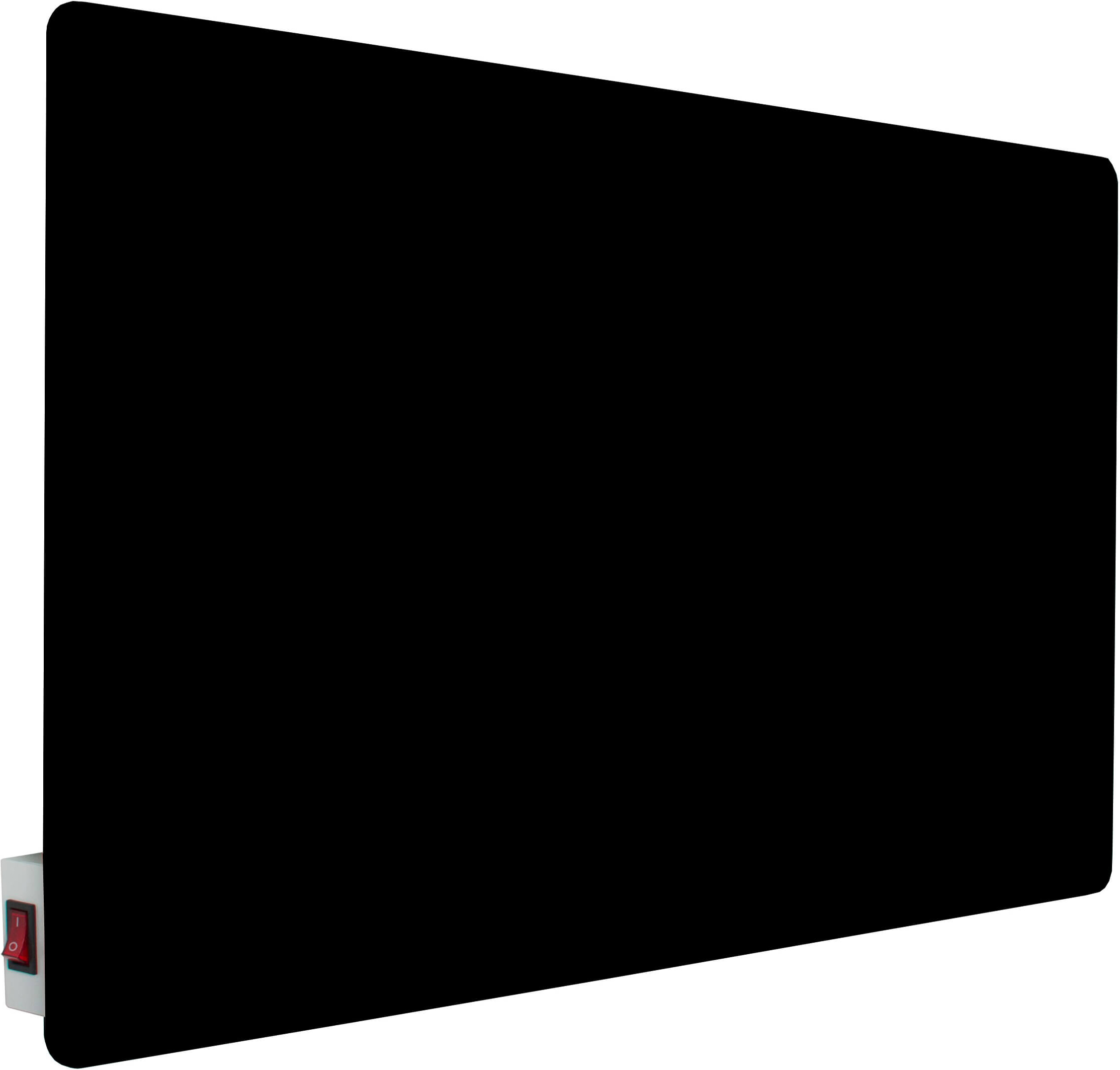 Скляний панельний обігрівач інфрачервоний SunWay SWG 600 Black
