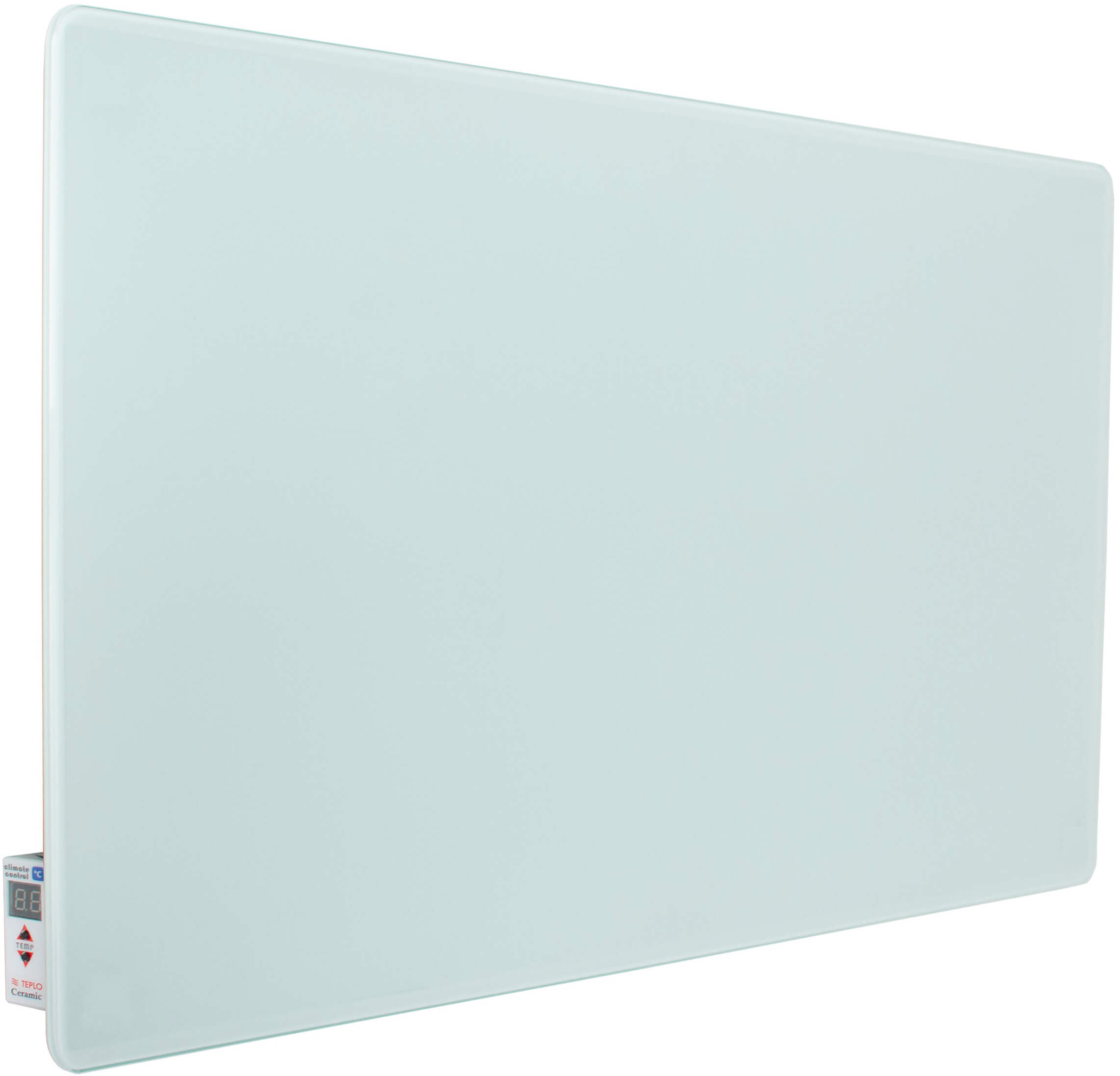 Скляний панельний обігрівач інфрачервоний SunWay SWG-RA 800 White