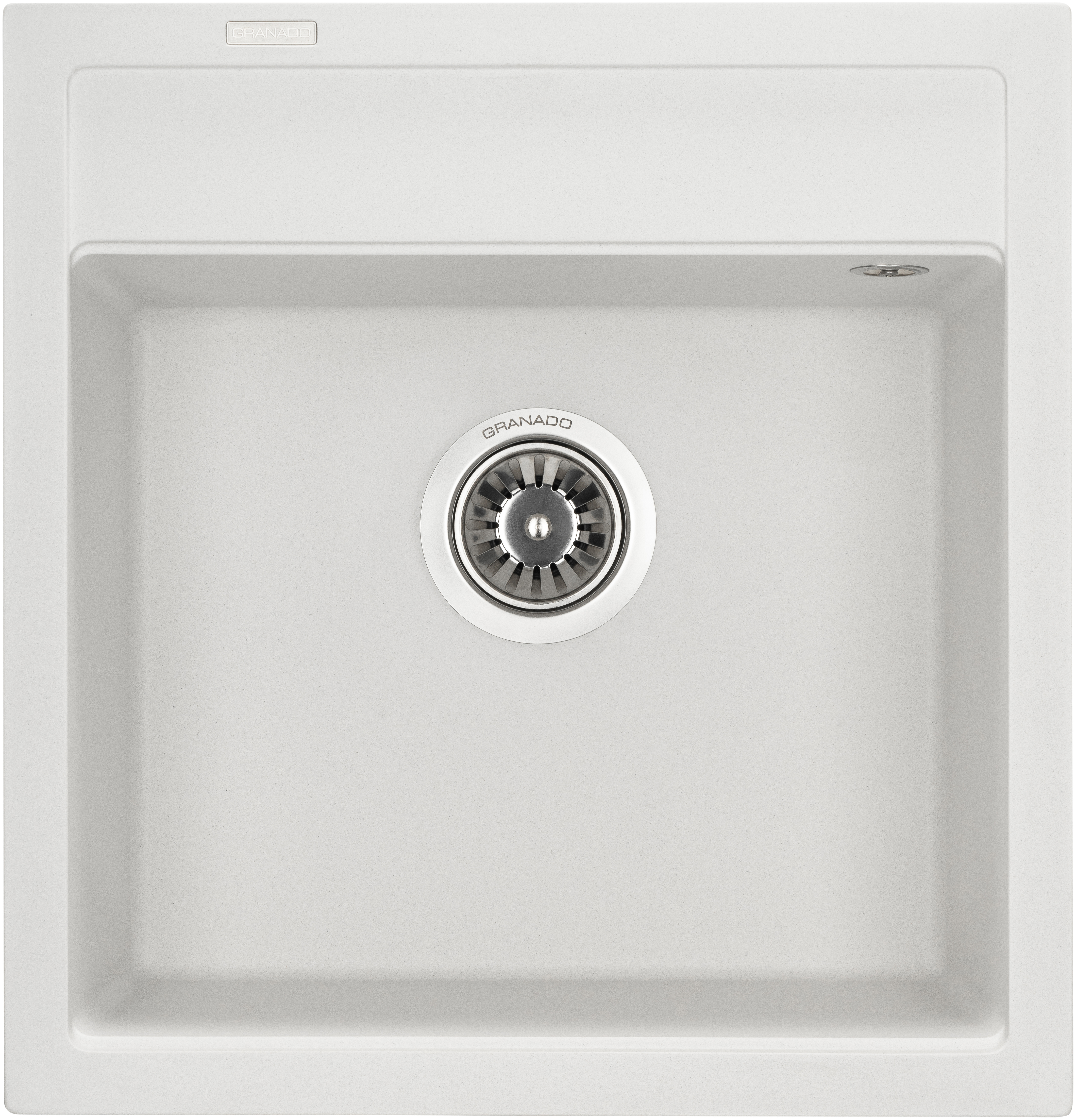 Кухонна мийка ширина 500 мм Granado Merida White