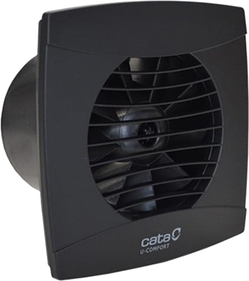 Черный вытяжной вентилятор Cata UC-10 STD Black