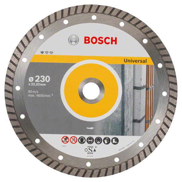 Диск по камню Bosch Standard for Universal Turbo 230-22.23