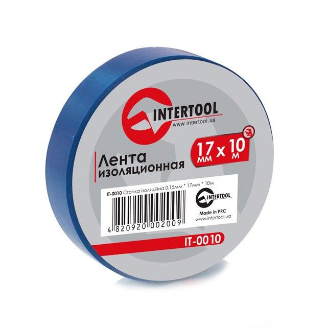 Стрічка ізоляційна Intertool IT-0010 в інтернет-магазині, головне фото