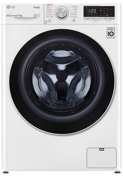 Воздушно-пузырьковая стиральная машина LG F4V5TG0W
