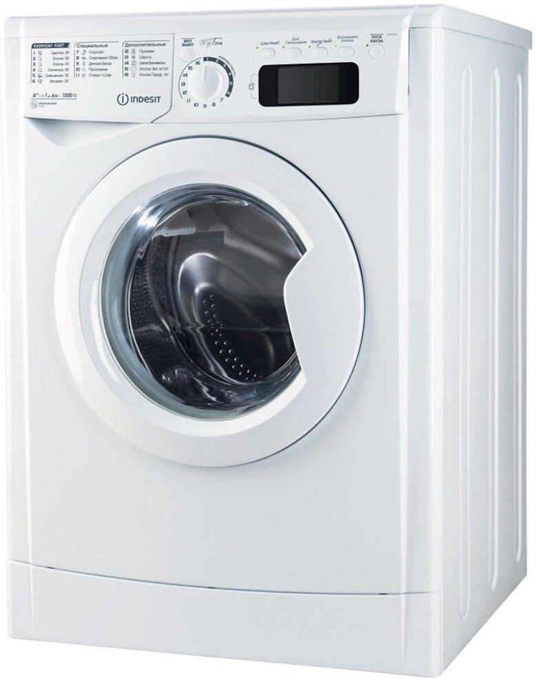 Інструкція пральна машина c класу прання Indesit E2SE2160WUA