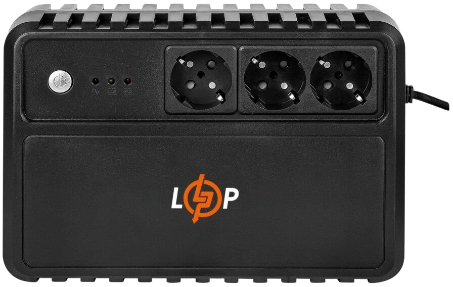 Источник бесперебойного питания LogicPower UPS LP-U600VA-3PS (360Вт) (16158)