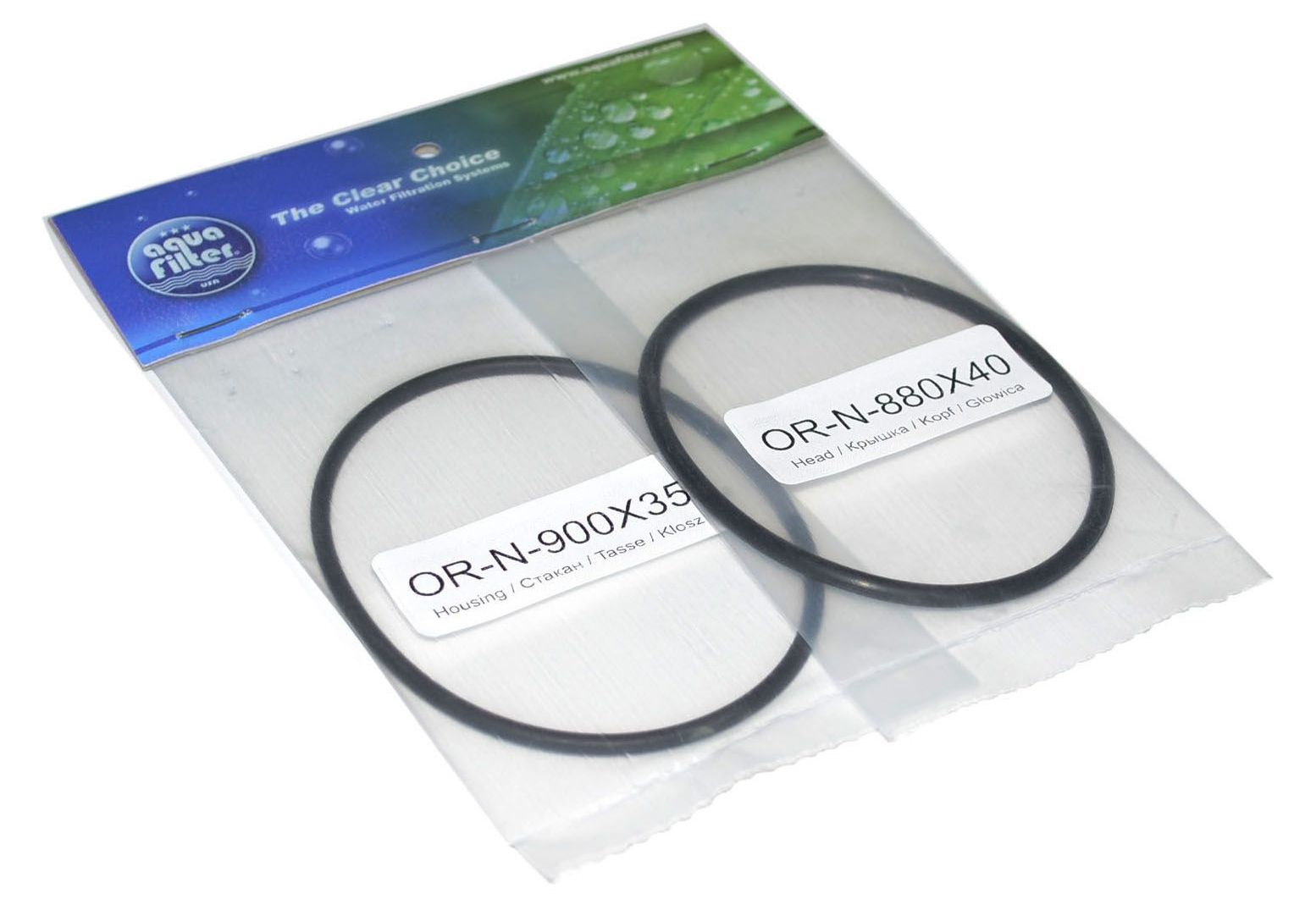 Уплотнительное кольцо для корпусов фильтров Aquafilter OR-3-D для корпусов фильтров из двух частей (комплект) 