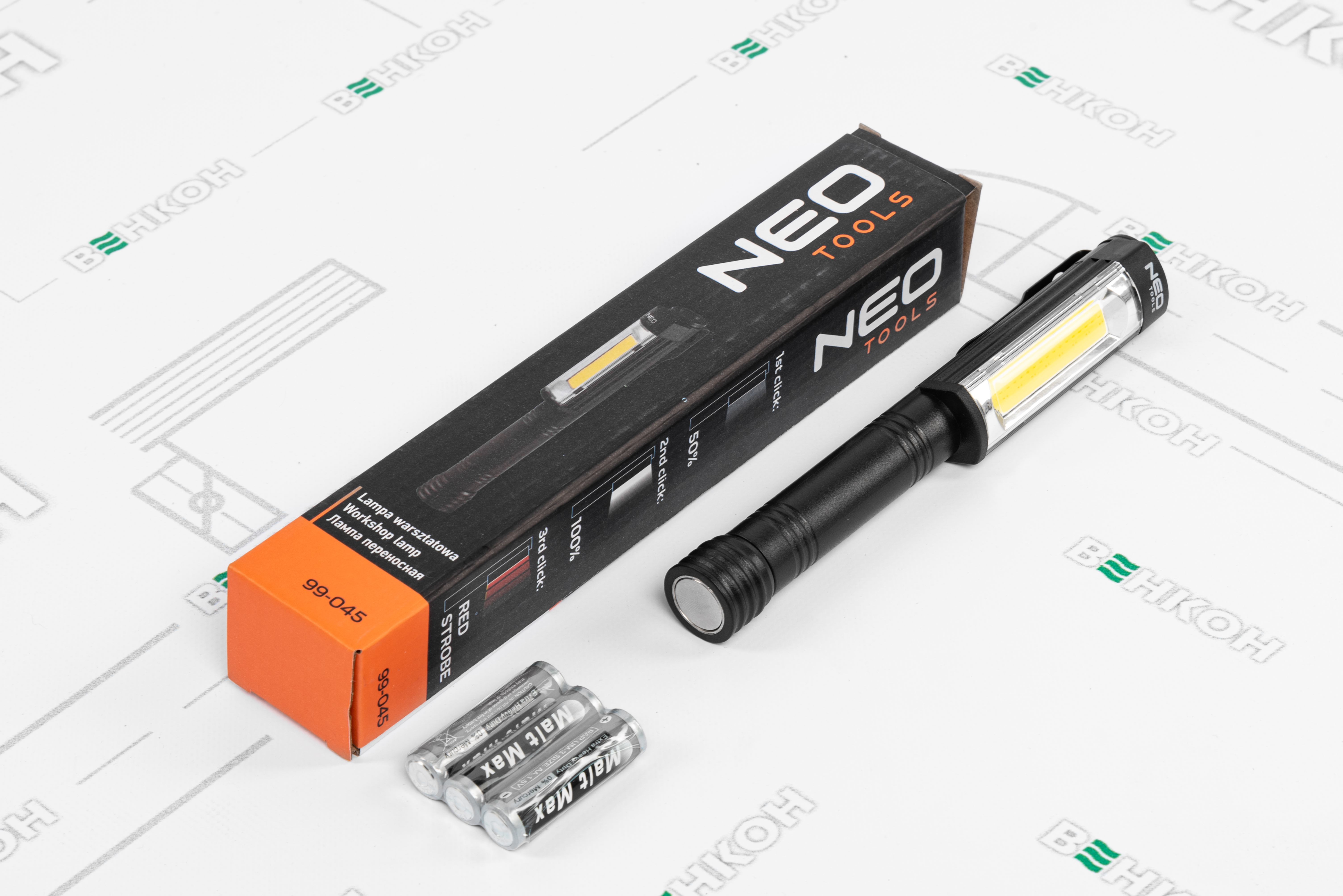 Инспекционный фонарик Neo Tools 99-045 внешний вид - фото 9
