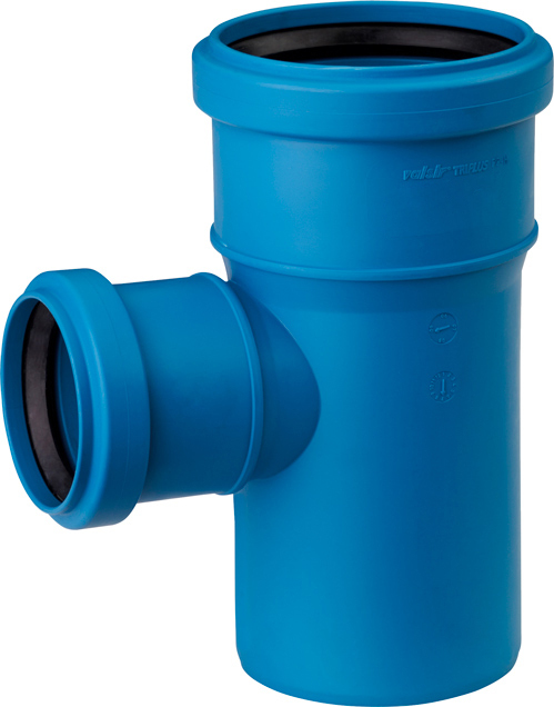 Трійник редукційний Valsir Triplus® Ø50/40x87° (VS0650561)