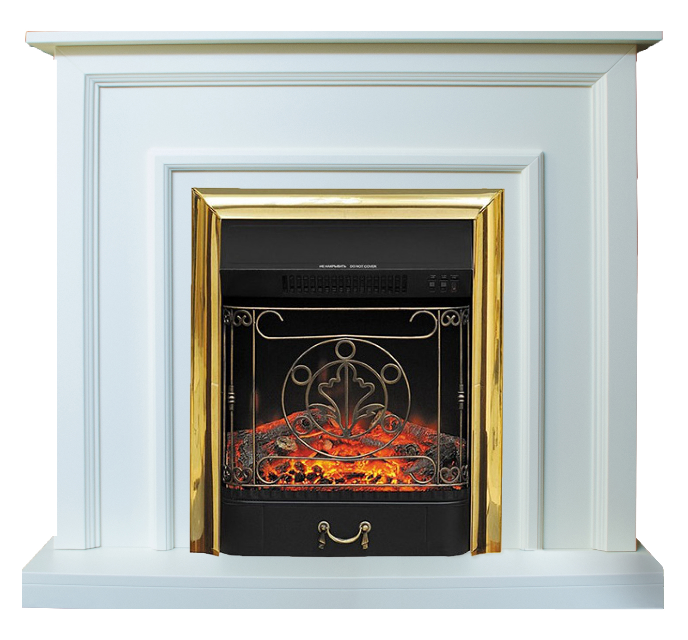 Royal Flame IDaMebel Adele Білий Majestic Brass