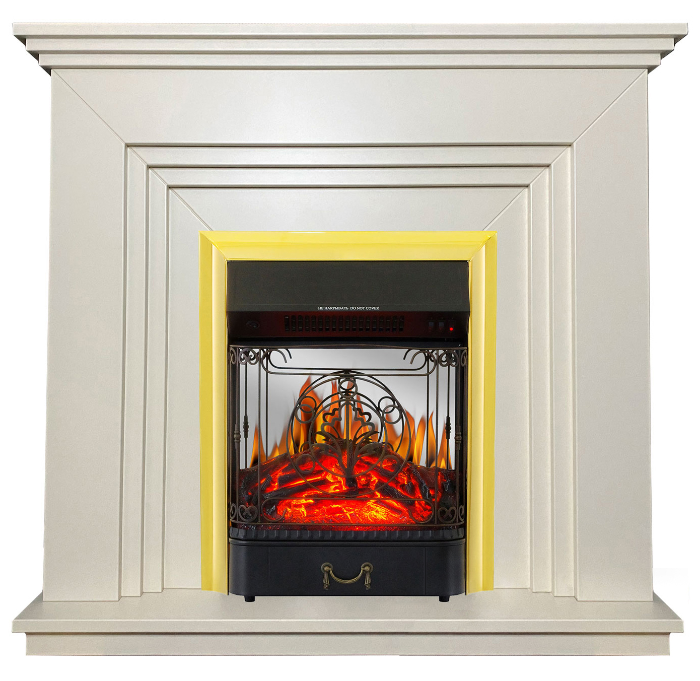 Royal Flame IDaMebel Gloria Білий Majestic Brass