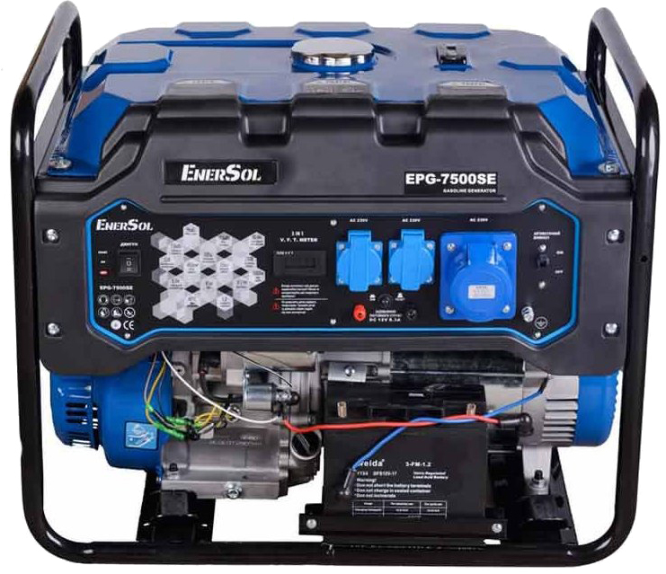 Портативный генератор EnerSol EPG-7500SEA