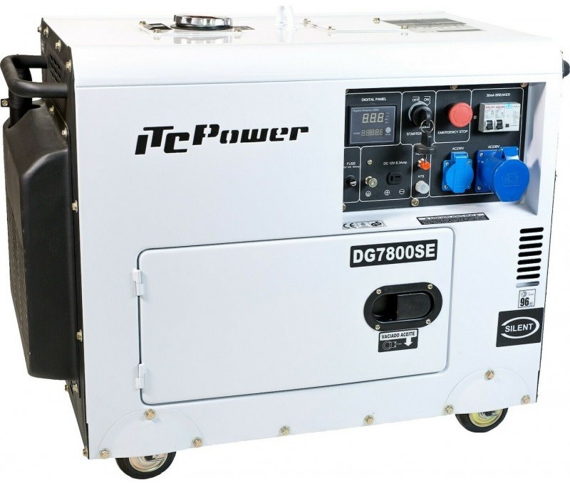 Купить генератор на колесах ITC Power DG7800SE в Киеве