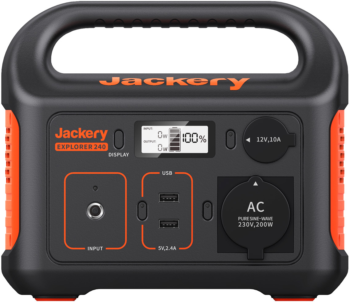 Jackery Explorer 240EU, 240Вт / 240Вт*год