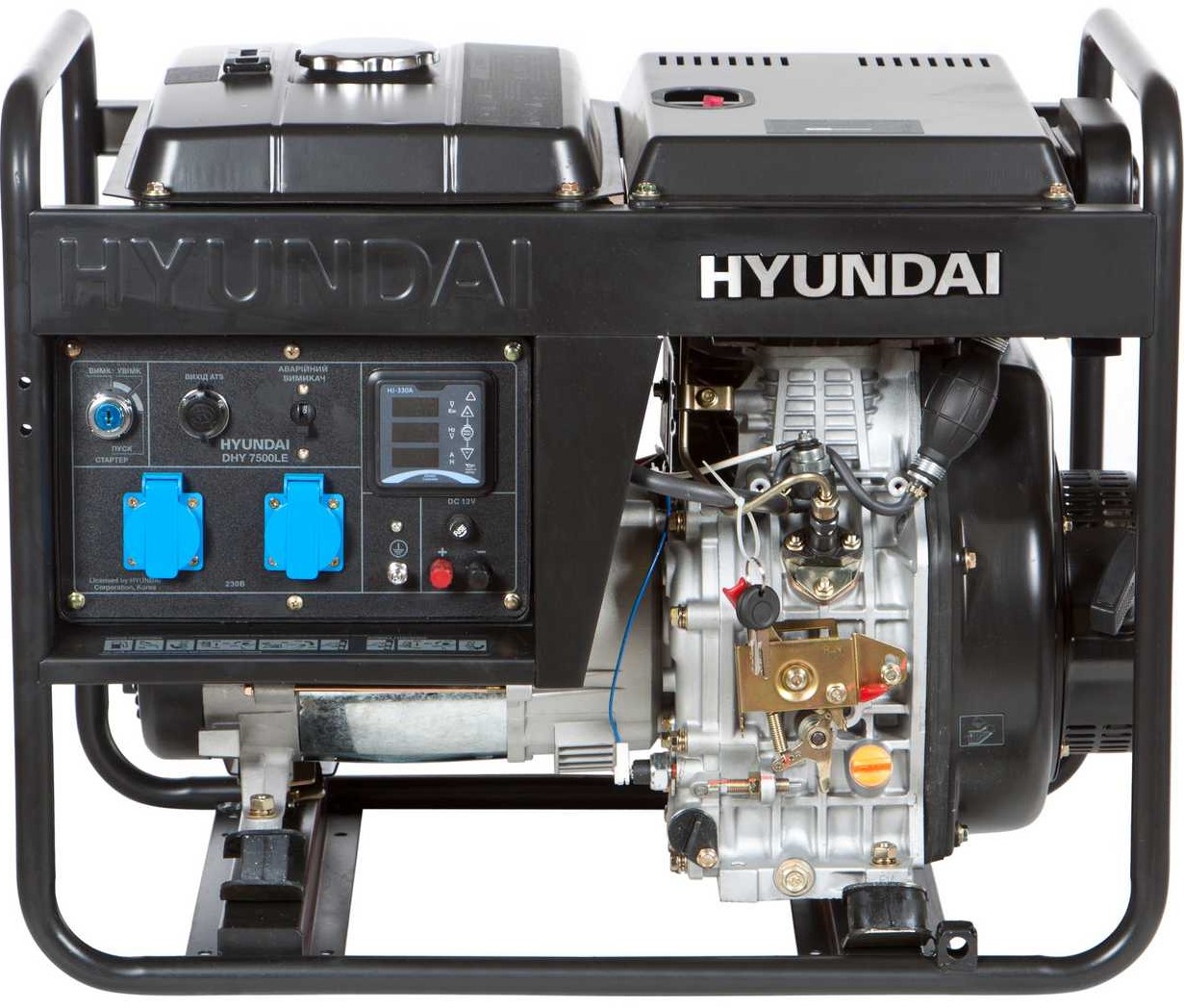 Генератор Hyundai DHY 7500LE характеристики - фотография 7