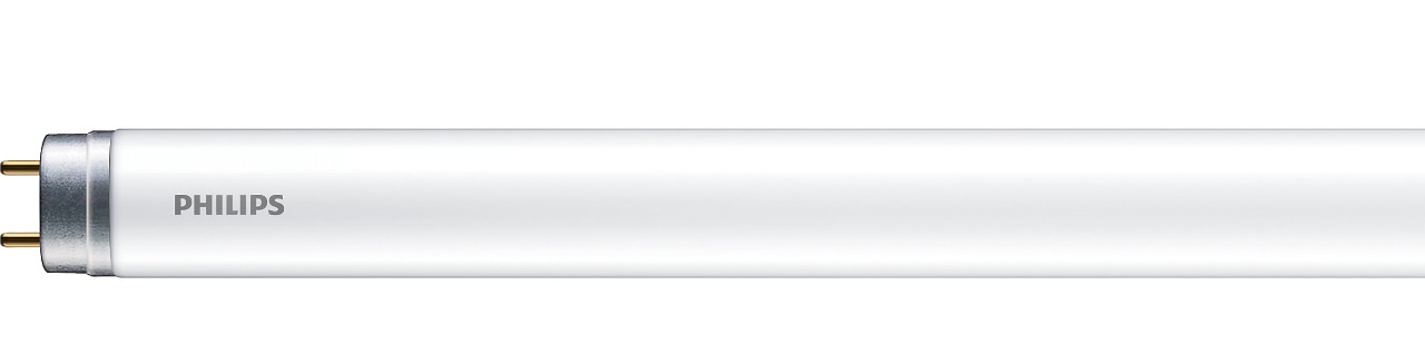 Світлодіодна лампа форма лінійна Philips Ledtube T8 8W 865 I RCA 600mm (929001276337)