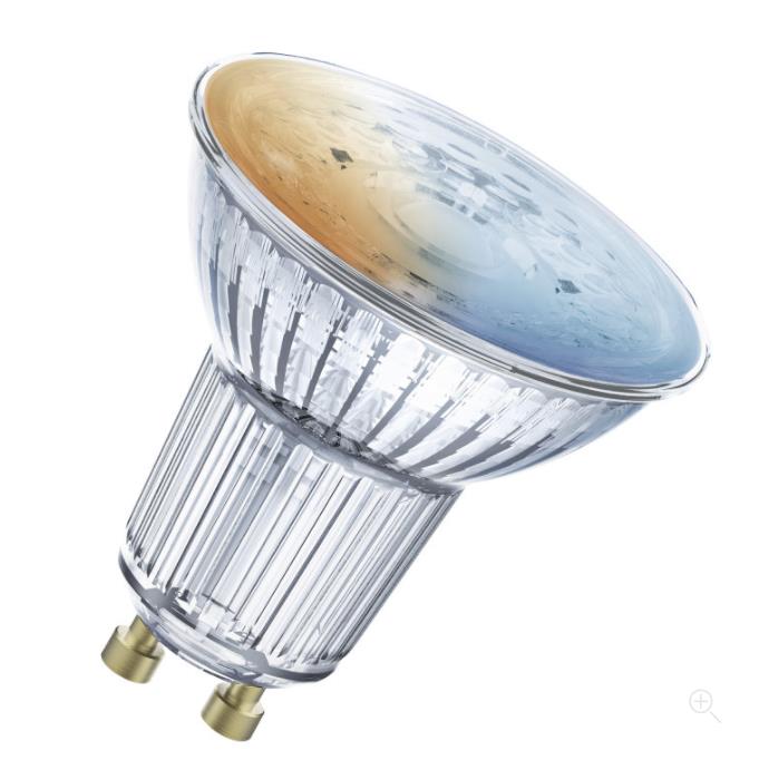 Світлодіодна лампа з цоколем GU10 Ledvance Smart+ WiFi PAR16 GU10 5W 2700-6500K (4058075485679)