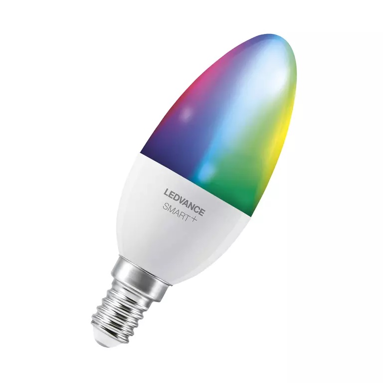 Лампа Ledvance светодиодная Ledvance Smart+ WiFi Candle 5W B39 E14 220V 2700-6500K (4058075485570)