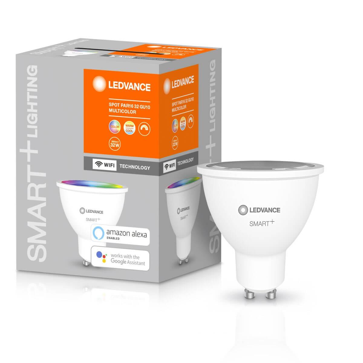 Ledvance Smart+ WiFi Spot 5W MR16 GU10 220V 2700-6500K (4058075485693)