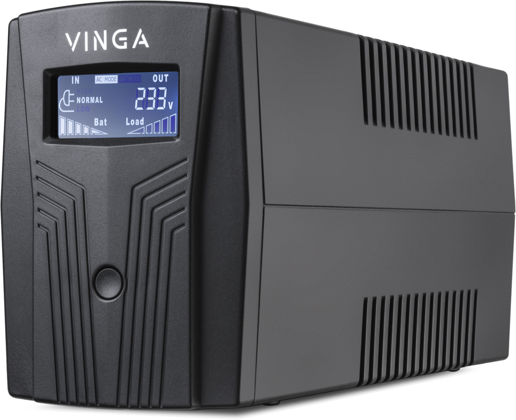 Купити джерело безперебійного живлення Vinga LCD 600VA (VPC-600P) в Києві