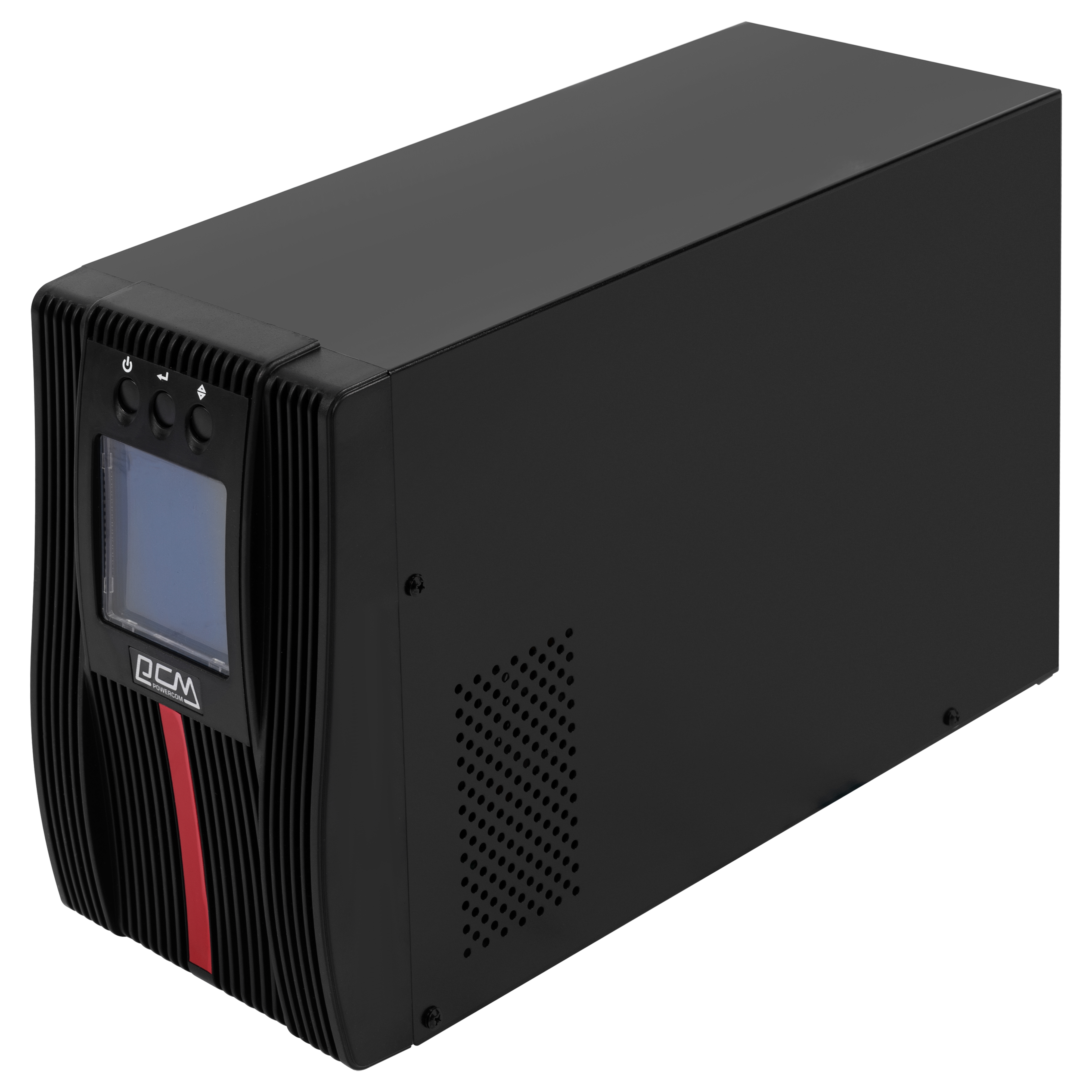 Джерело безперебійного живлення Powercom MAC-1000 LCD 1000VA PF=1 online RS232 USB 2 Schuko в інтернет-магазині, головне фото