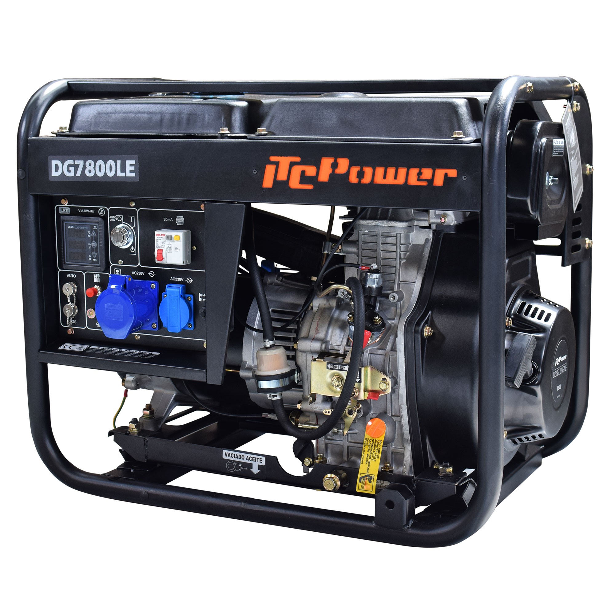 Генератор ITC Power DG7800LE