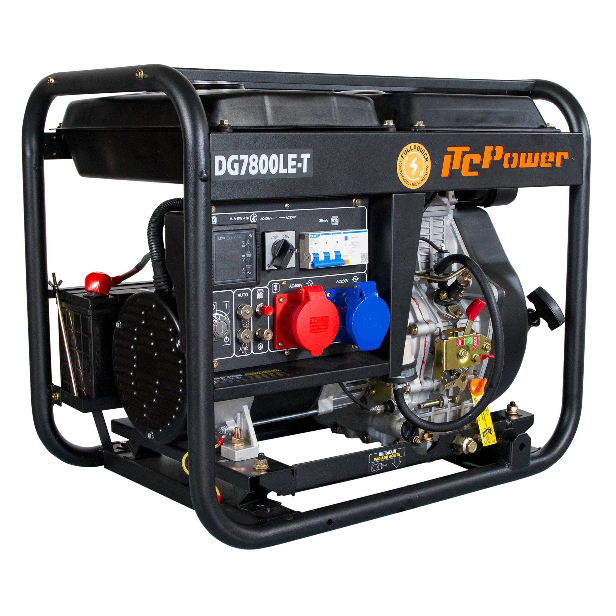 Генератор ITC Power DG7800LE-T