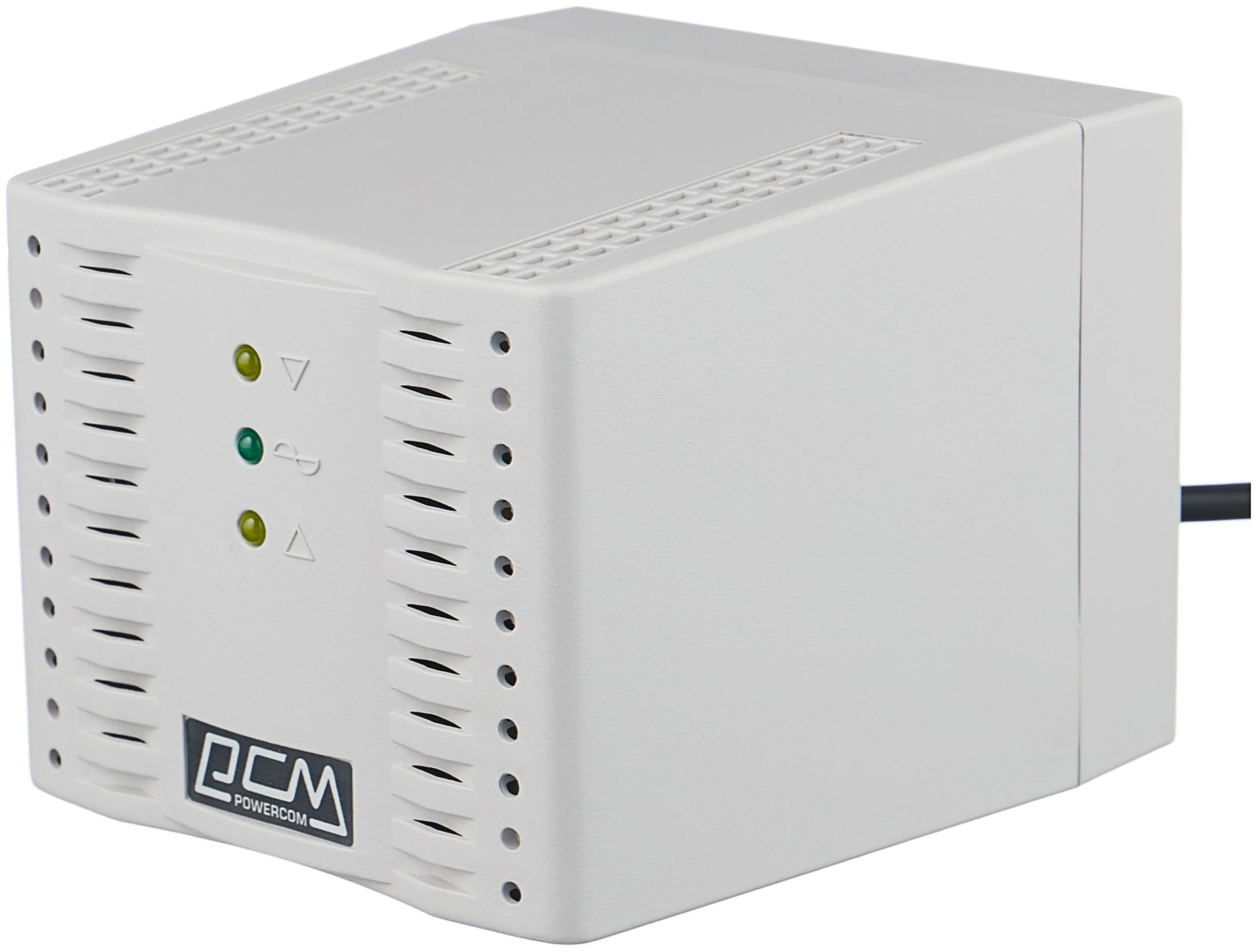 Однофазный стабилизатор напряжения Powercom TCA-1200 1200VA/600W 4 Schuko White