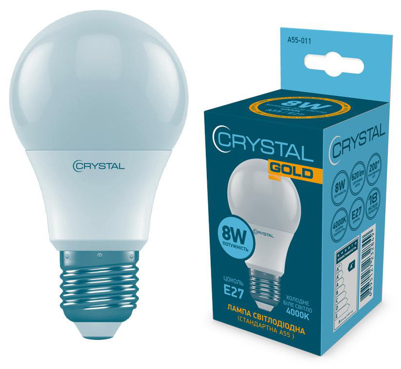 Купити Світлодіодні лампи Crystal Led