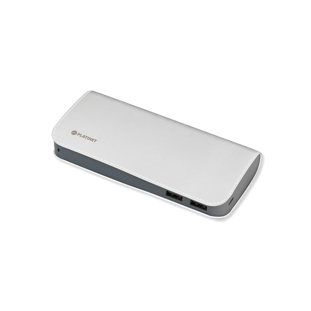 Platinet 15000mAh Input 5V/2.1A, Output 5V/2.1A, White (PMPB15LW)