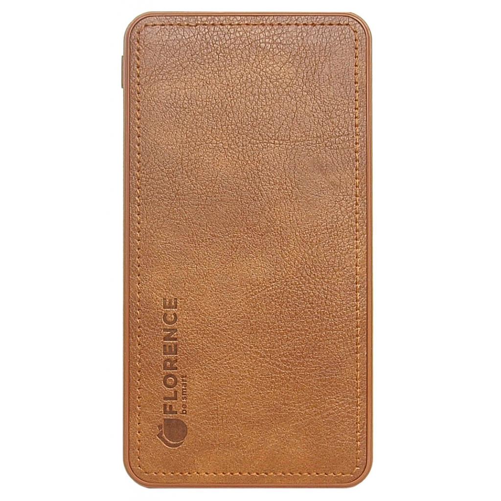 Florence LEATHER Li-Pol 10000mAh Brown (FL-3024-N)
