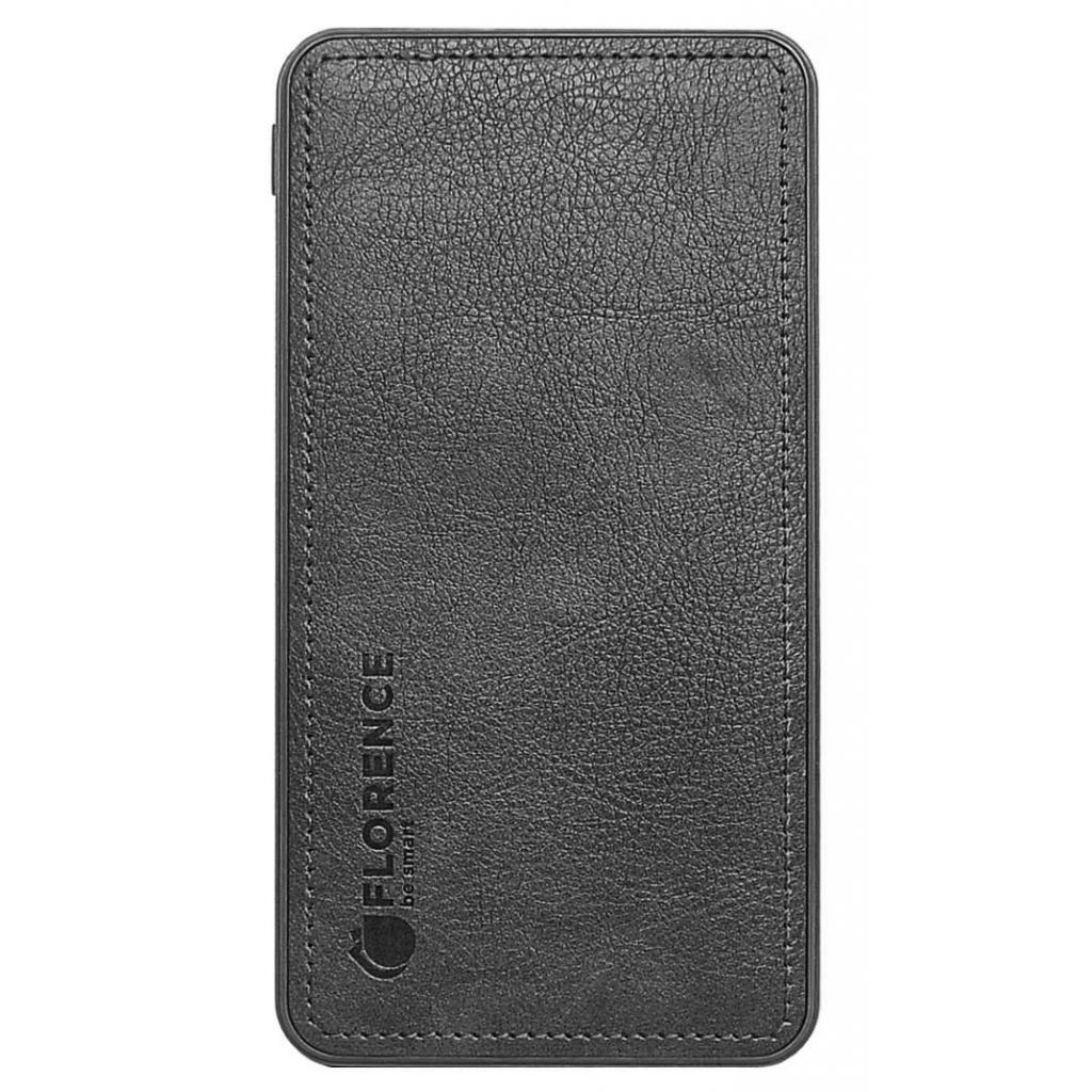 Florence LEATHER Li-Pol 10000mAh Black (FL-3024-K)