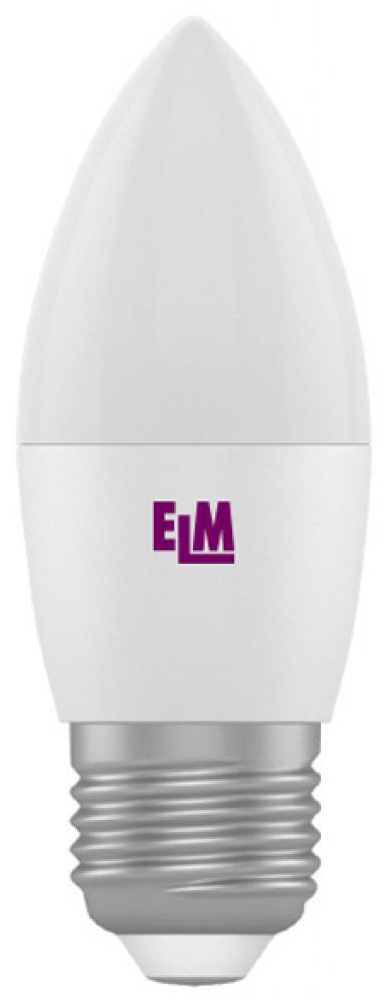 Світлодіодна лампа форма свічка ELM E27 (18-0081)