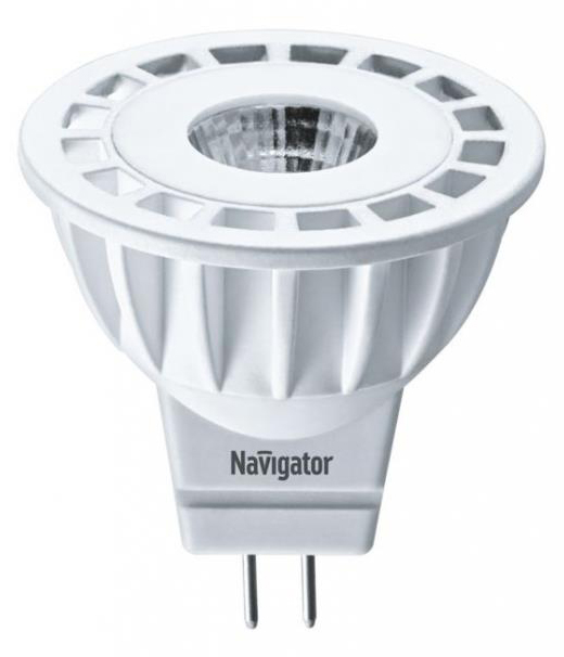 Светодиодная лампа мощностью 3 Вт Navigator NLL-MR11-3-12-3K-GU4 (94141)