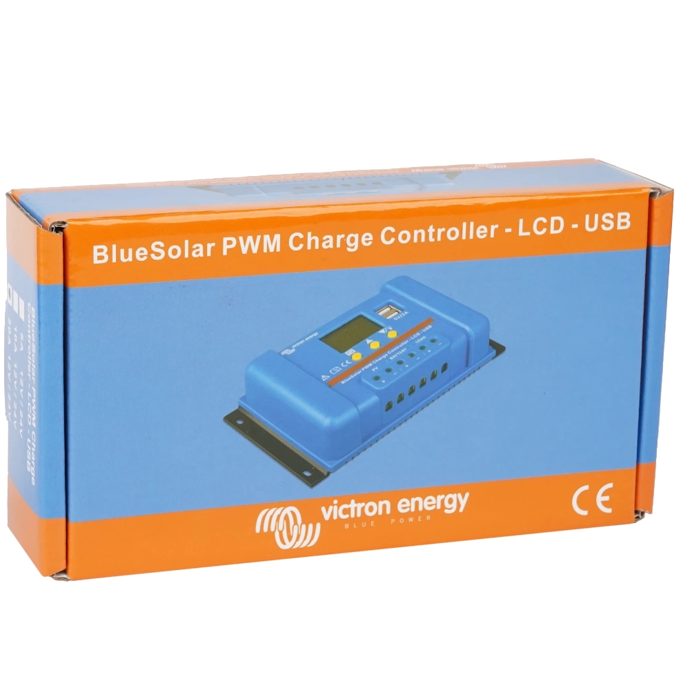 Контролер заряду Victron Energy BlueSolar PWM-LCD&USB 12/24V-20A (20A, 12/24В) відгуки - зображення 5